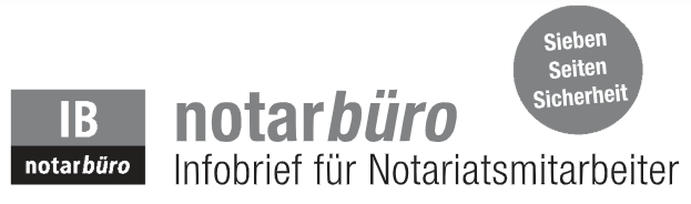 Bestellung Für Notariatsverwalter - Elektronischer Rechtsverkehr Im